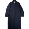 Winter Coat Navy Italian Wool