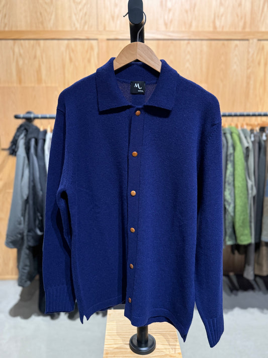 AAmleto Knit Cardigan Navy