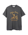 Western T-Shirt Cotton Charcoal