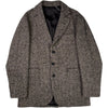 Four Button Hunter Blazer Wool Herringbone