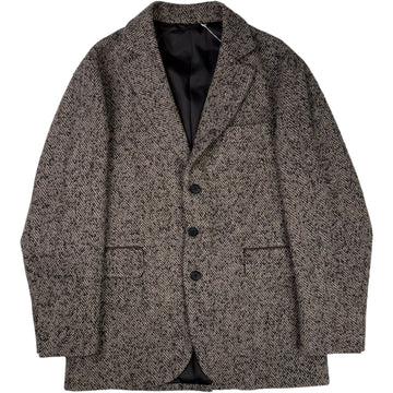 Four Button Hunter Blazer Wool Herringbone