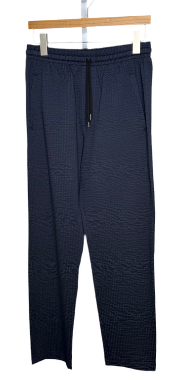 Jogging Trouser Coolmax Seersucker Dark Blue