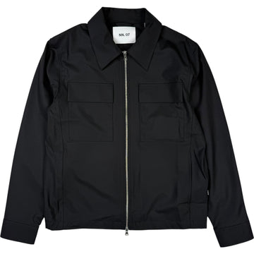 Alban Jacket Black Wool Polyester Blend