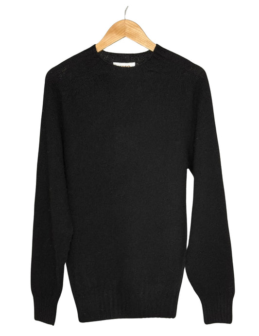 Earth Suedehead Jumper Black Lambswool