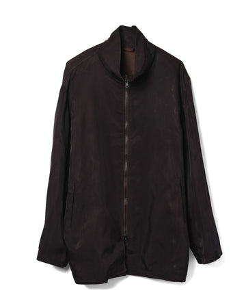 Tiller Jacket Root Brown Wax Dipped Cupro