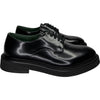 Officer Derby Black Polido Leather