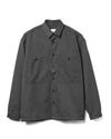 Grange Shirt Viscose Mid Grey