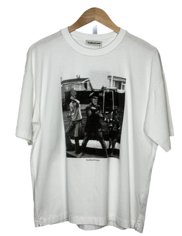 Triple White T-Shirt Superkids