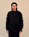 Wes Shirt Fringed Brown