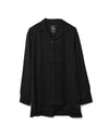 Wool Adaptive Overshirt Black