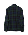 Casper Overshirt Wool Blend Green Check