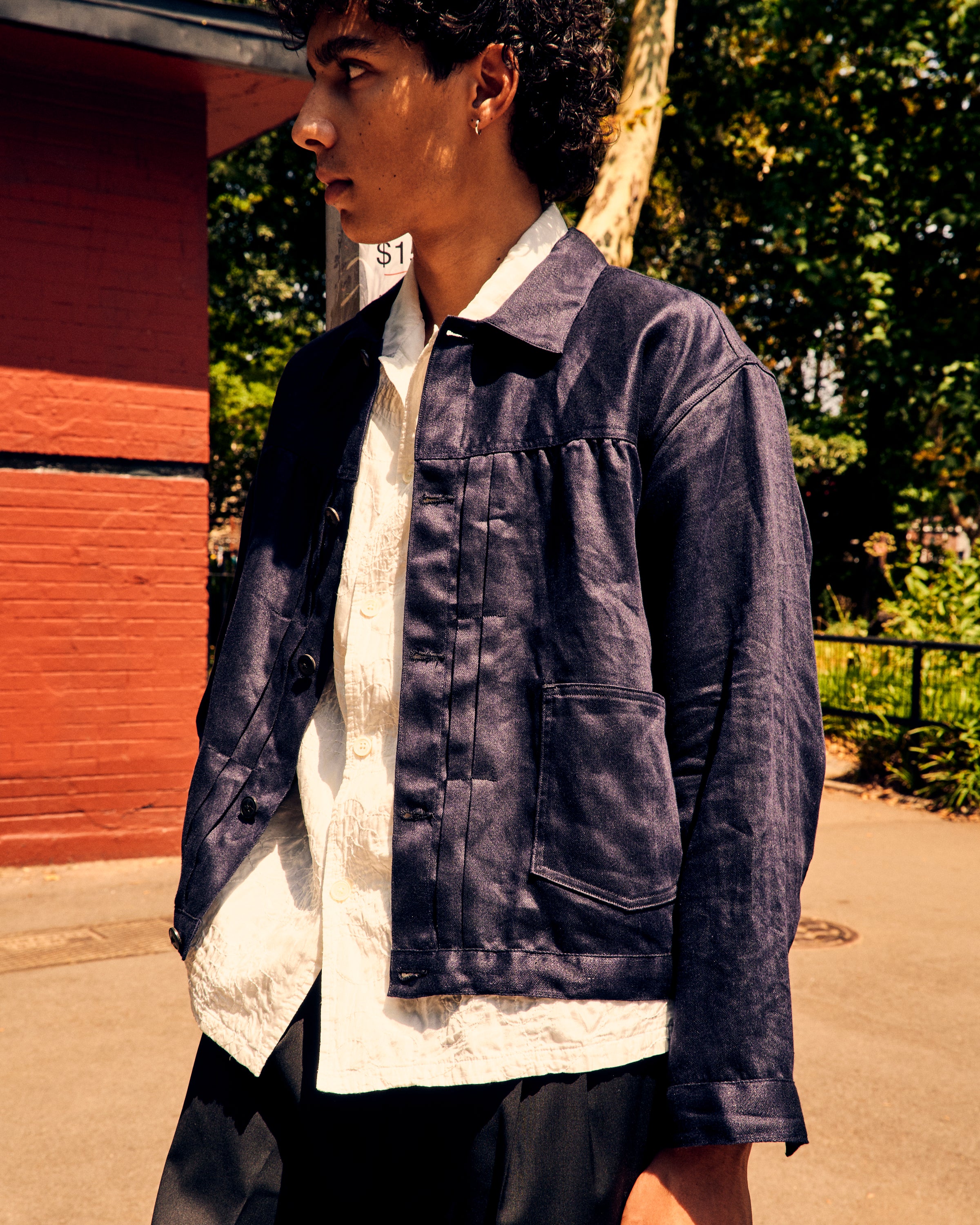 KAPTAN SUNSHINE ネイビー シングルブレストジャケット Kaptain Sunshine – Cueva