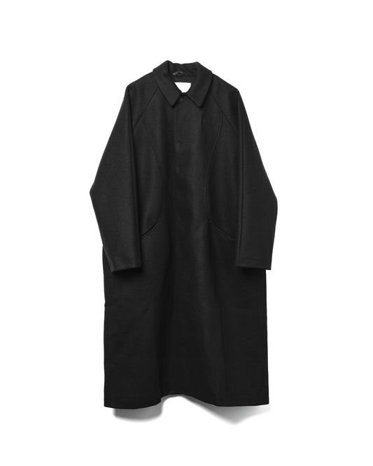 Takeshi Coat Wool Black