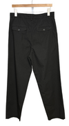 Canasta Trouser Black Cotton Canvas