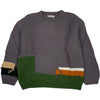 Flint Round Neck Sweater Heavyweight Cotton Grey