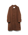 Westminster Overcoat Cotton Bark Brown