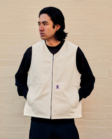Vest Natural 12oz Cotton Duck Canvas