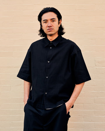 Sanko Short Sleeve Shirt Black