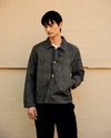 Labour Cotton Jacket Stripe Khaki