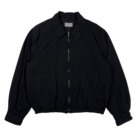 Wool Gabardine Windy Bay Jacket Black