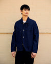 Labour Cotton Hemp Jacket Indigo