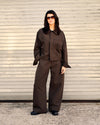 Piper Jacket Linen Cotton Peat