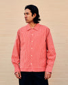 Reed Overshirt Chili Glow Cotton Blend