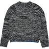 Fredrik Contrast Sweater Antracite Mouline