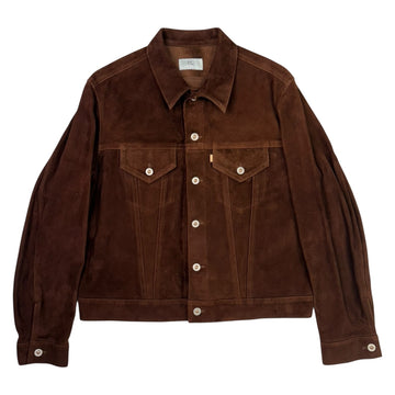 Lamb Suede Jacket Brown Sheep Leather