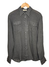 Dallas Linen Shirt Anthracite