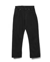 Classic Wide Trouser Cotton Black