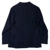 Aansonia Double Breasted Knit Blazer Dark Navy
