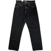 Loose Cut Black Stone Denim
