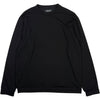 Long Sleeve Wool T-Shirt Black
