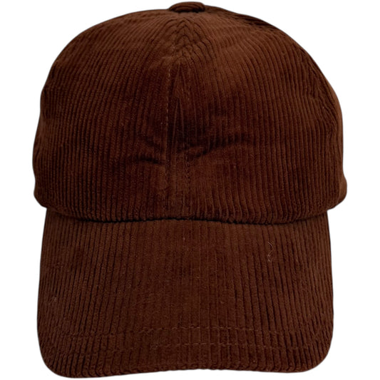 Baseball Cap Corduroy Rust