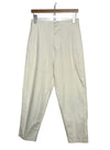 Babe Ruth Trouser Garment Dyed Cotton Poplin Off White