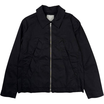 Repitition Jacket Garment Dyed Cotton Lyocell Black