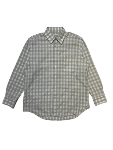 Hugo Cotton Shirt Cream Dove Check