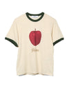 Apple Ringer T-Shirt Cotton Blend Broken White