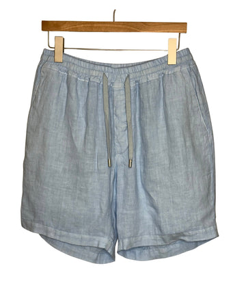 Samuel Linen Short Light Blue