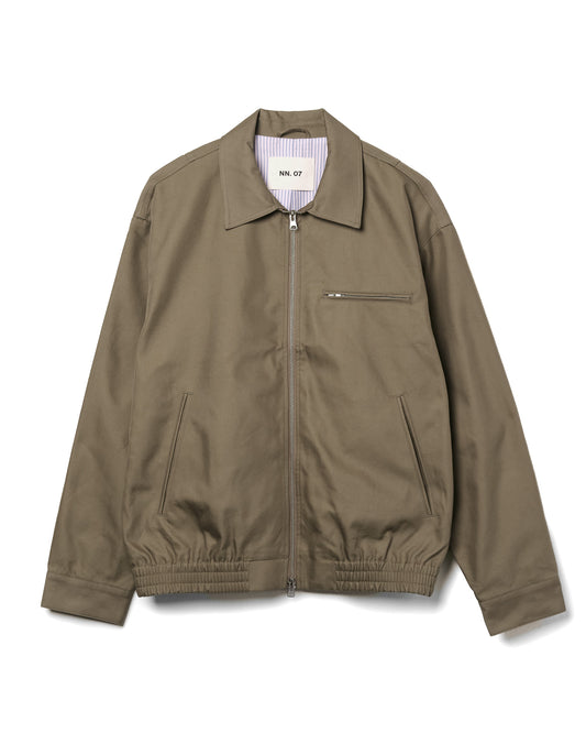 Gideon Jacket Cotton Blend Clay Mirage