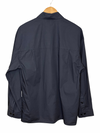 Wray Shirt Navy Garment Dyed Cotton Poplin