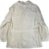 Patchwork Coverall Jacket Off-White Linen Blend
