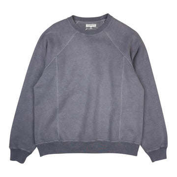 Heavy Gusset Crewneck Lilac Grey