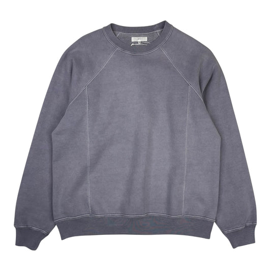 Heavy Gusset Crewneck Lilac Grey