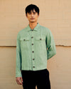 Mitchell Linen Jacket Teal