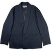 Small Talk Studio x Cueva Collaboration Navy Shawl Collar DB Blazer