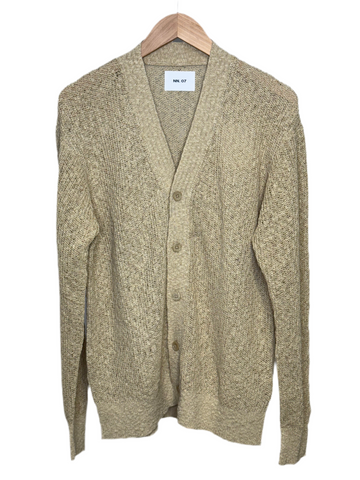 Dwayne Cardigan White Pepper