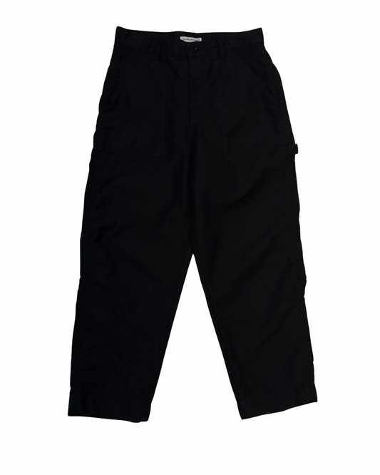 Painter Trouser Black French Cotton Moleskin