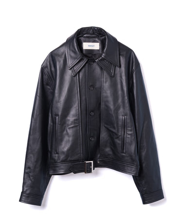 Rafe Jacket Leather Black